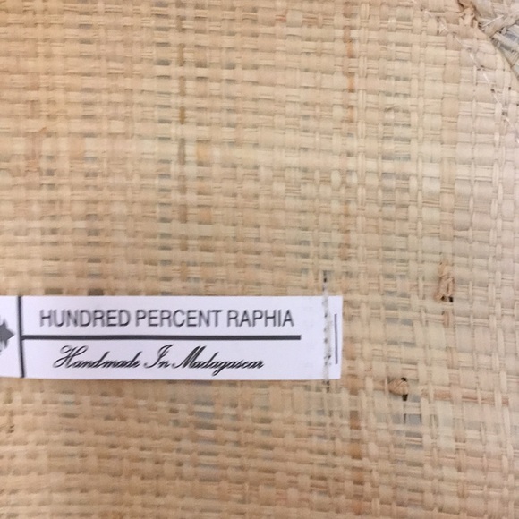 Raffia Wide Brim Hat - Picture 7 of 8